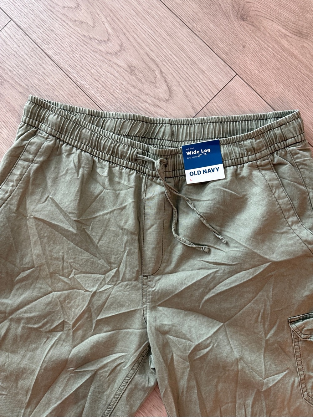 Old Navy Green Wide Leg Pants - Picture 3 of 7